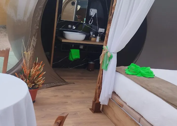 컨트리하우스 Cosmoveros - Burbuja 페드라사