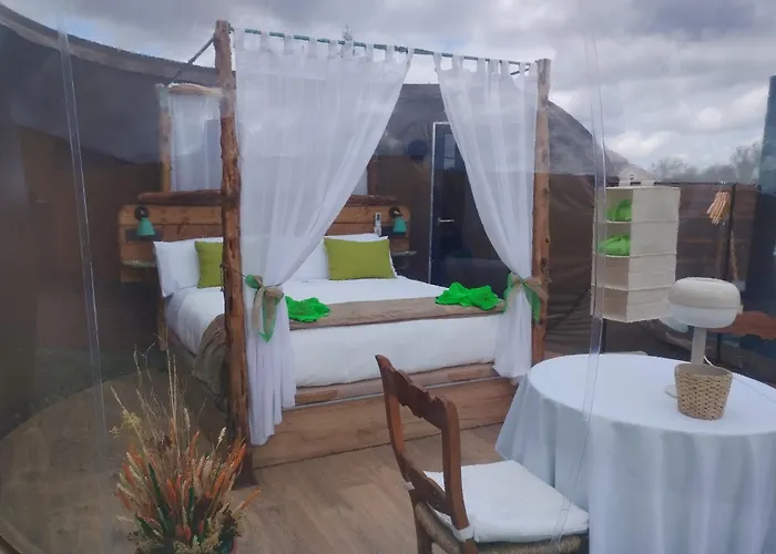 컨트리하우스 Cosmoveros - Burbuja 페드라사