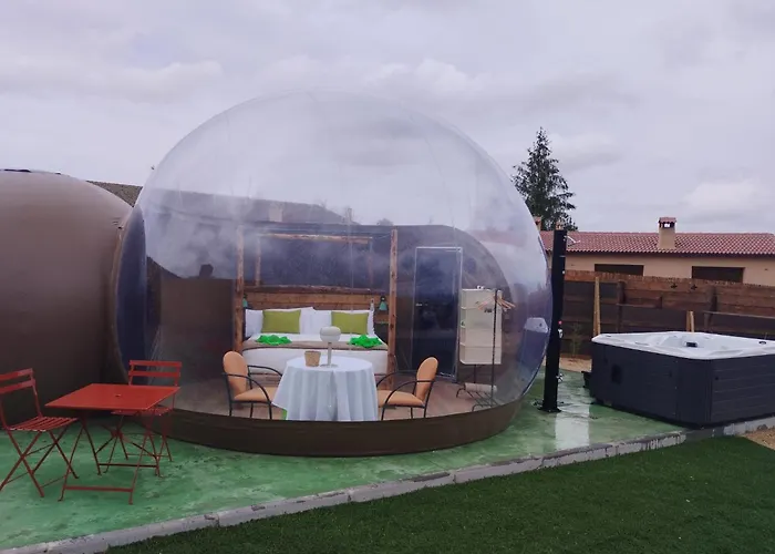 컨트리하우스 Cosmoveros - Burbuja 페드라사