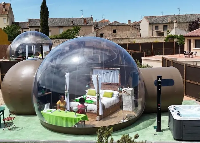 컨트리하우스 Cosmoveros - Burbuja *