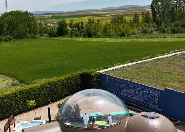 컨트리하우스 Cosmoveros - Burbuja 페드라사